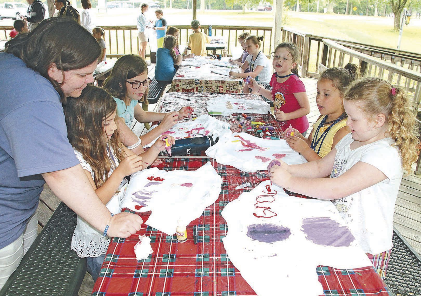T-shirt decorating
